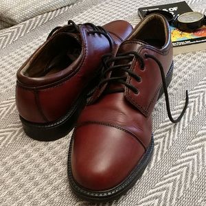 Men's Dockers Cap-toe Leather Shoes 12M
